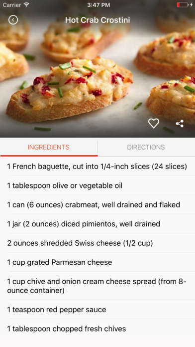 Appetizer Recipes: Food recipes, cookbook & videos screenshot 2