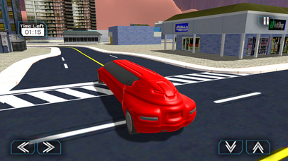 Urban Sci-fi Limo Simulator & City Driving Test screenshot 3