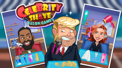 Kids Celebrity Hair Shave - Salon Games screenshot 2