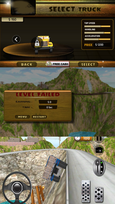3D Heavy Truck Driving Simulator screenshot 2