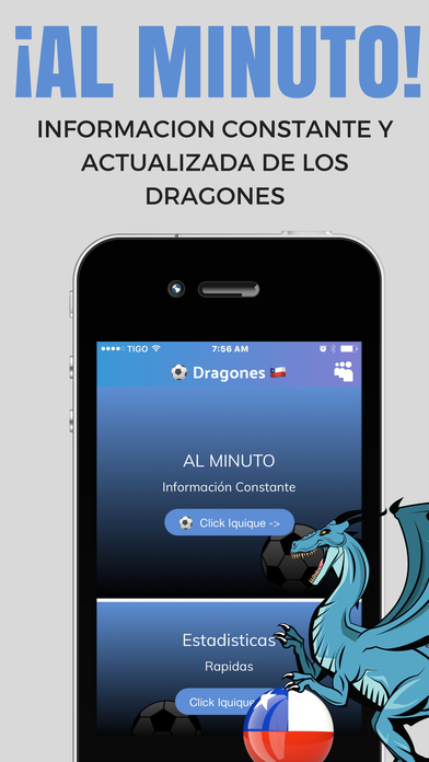 Los Dragones - Fútbol de Iquique, Chile screenshot 3