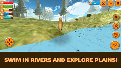Capybara Wild Life Simulator 3D screenshot 2