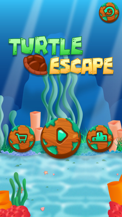 Turtle Escape - Underwater Adventure screenshot 2