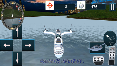 Flying Cruiser Race - Ultimate Air ship 模拟器 screenshot 2