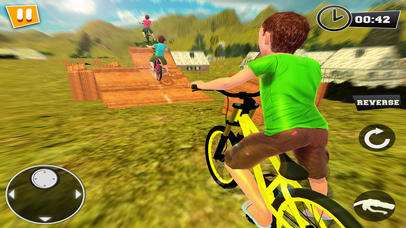 Uphill Bicycle Rider BMX Race screenshot 2