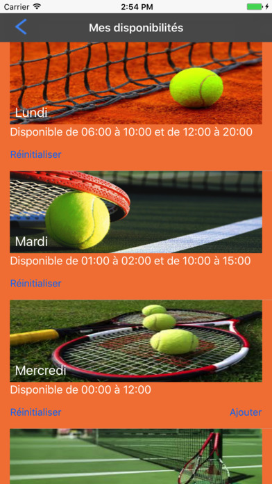 Asruc tennis screenshot 2