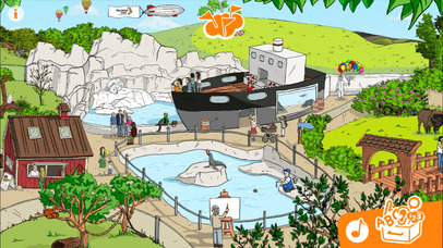 Meine Wimmeltet – Zoo: Spiel, Spaß, Lernen! - Lite screenshot 4