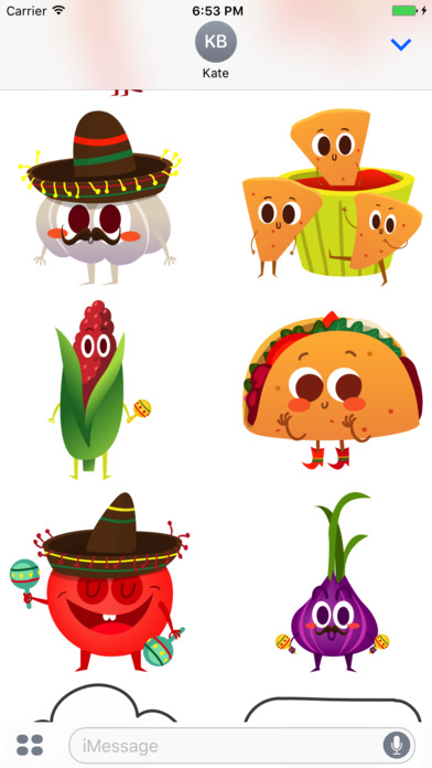 Mexican Food Emojis screenshot 3