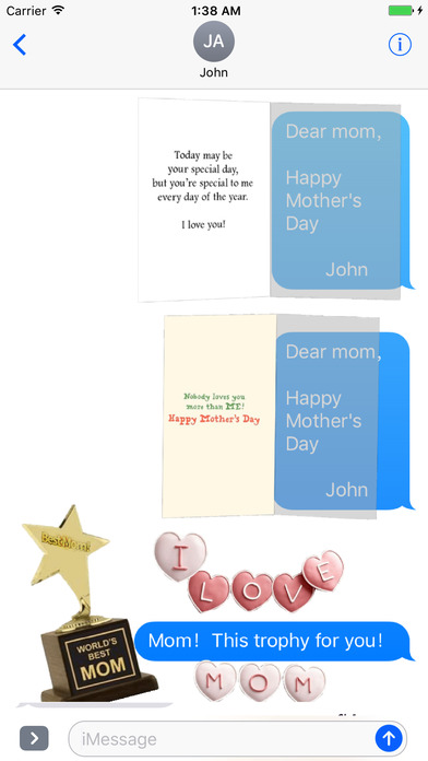 Happy Mother's Day Gifts Animated Stickers screenshot 3