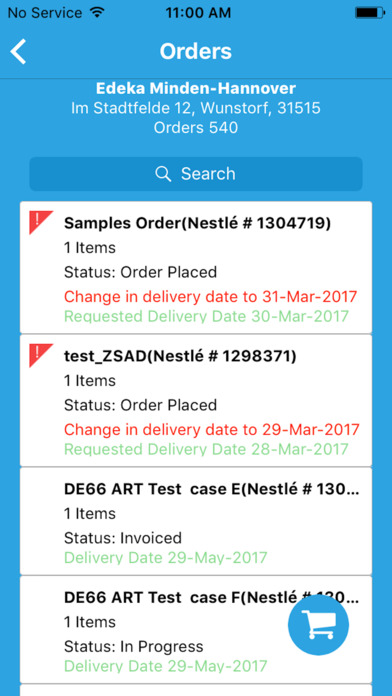 OT Order Status App screenshot 3