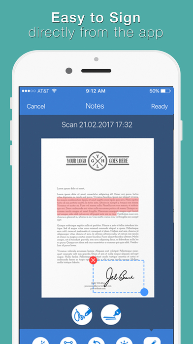 PDF Scanner App - Document File Scan & Signature screenshot 3