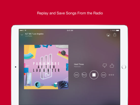 Screenshots of iHeartRadio – Free Music & Radio Stations for iPad
