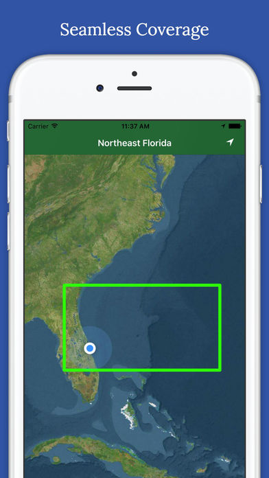 Marine : Northeast Florida offline nautical chart screenshot 3