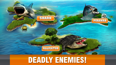 Hungry Fish Simulator - Shark Spear-fishing Games screenshot 4