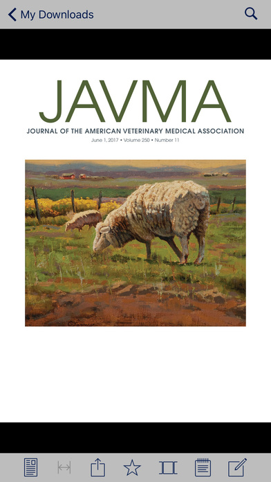 JAVMA: Journal of the AVMA screenshot 3