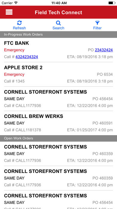 Cornell Field Tech Connect screenshot 2