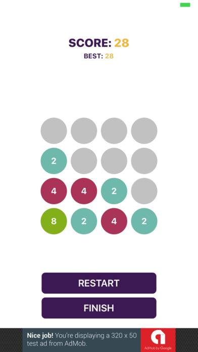 2048 Rounded screenshot 3