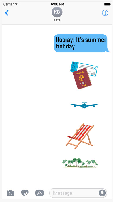 Travel Element Stickers - Plan your holiday screenshot 3
