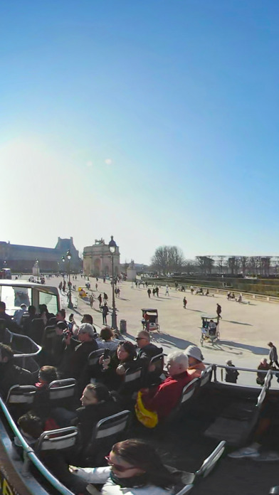 VR Paris Bus Trip Virtual Reality Travel 360 screenshot 3