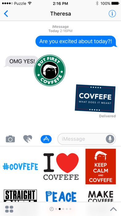 Covfefe - The Original Sticker Pack screenshot 2