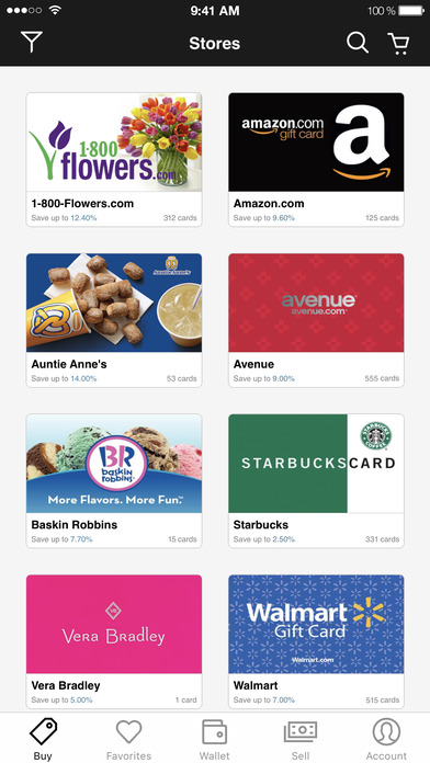 Cashable: Buy, Sell Gift Cards screenshot 2