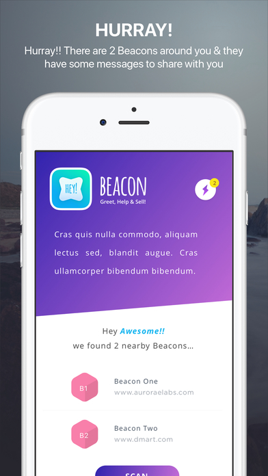 Hey! Beacon screenshot 3