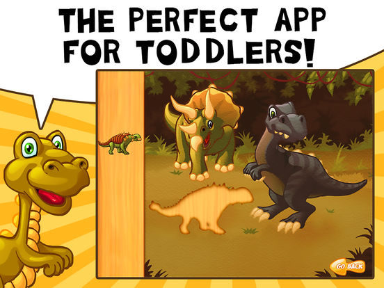 Dinosaurs Game for Toddlers на iPad