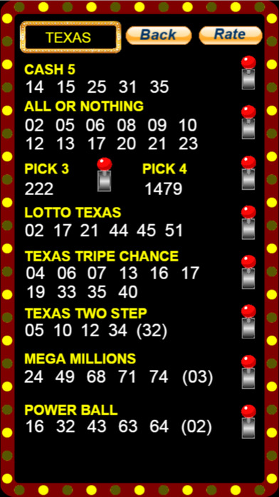 Lotto Number Generator US screenshot 4