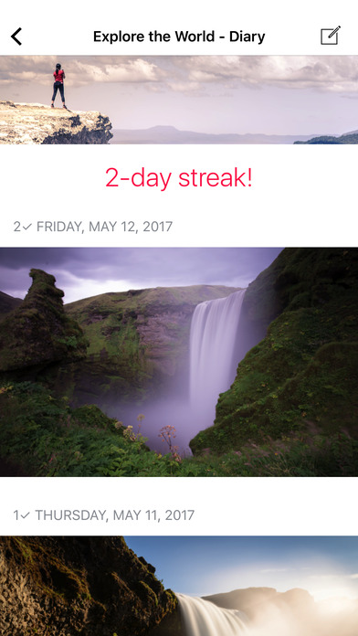 Greatness: Habit list & Diary screenshot 4
