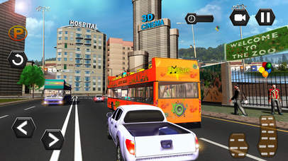 City Coach Bus Extreme Driving Simulator screenshot 3