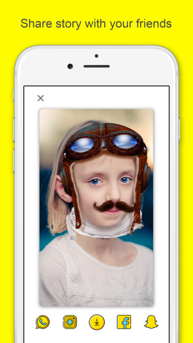 Face Filters For Snapchat & Funny Selfie Camera screenshot 3