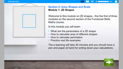Functional Skills Maths 2D Shapes Pro screenshot 2