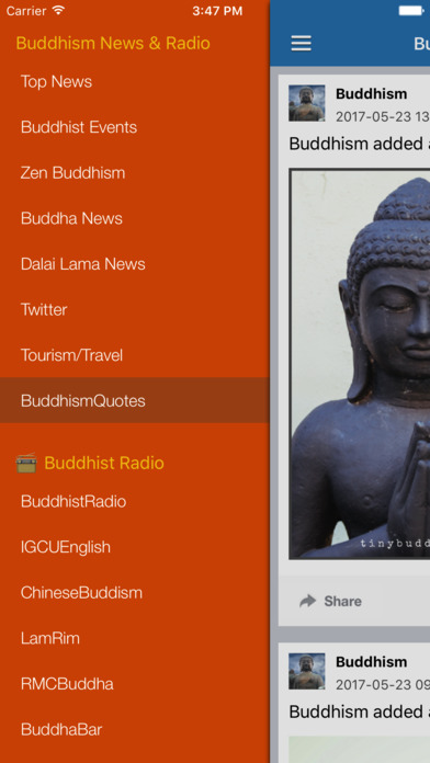 Buddhism News & Buddha Radio - Buddhist Updates screenshot 2