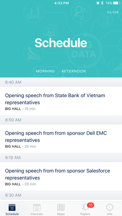 Big Data Conference screenshot 2