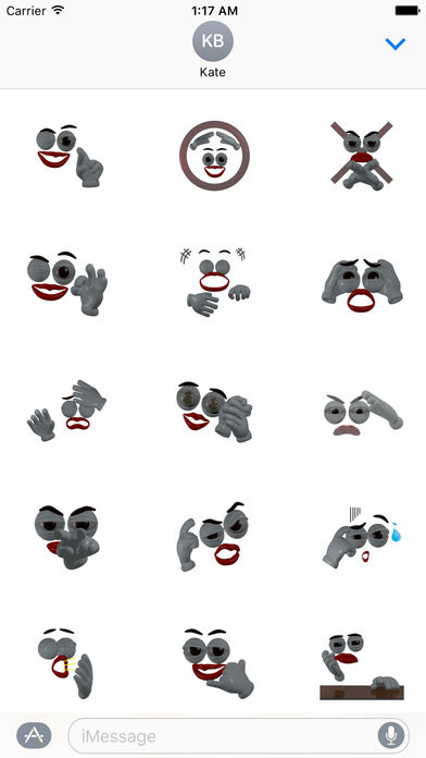 3D Emoji - New Style Stickers Pack screenshot 2