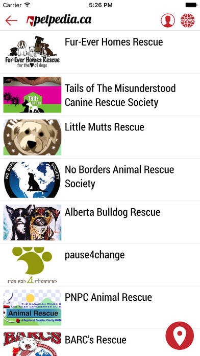 Petpedia Canada screenshot 2