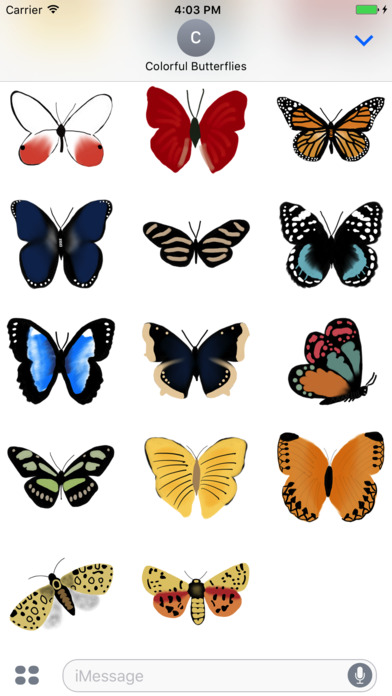Colorful Butterflies screenshot 2