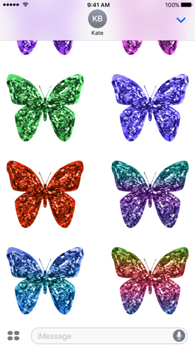 Glitter Butterflies screenshot 4