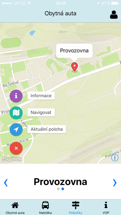 Obytná auta Praha screenshot 3