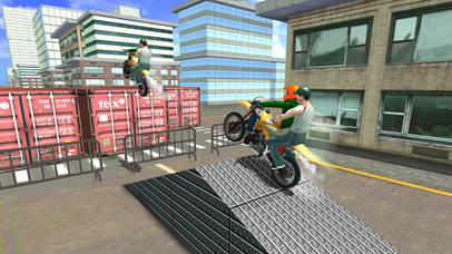 Xtreme Rooftop Bmx Bike Rider screenshot 3