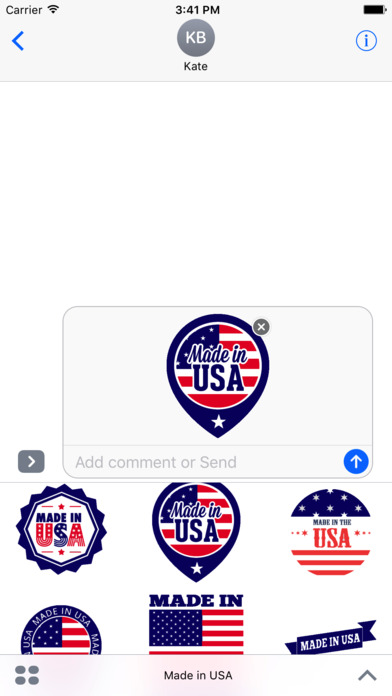 United States of America emoji screenshot 4