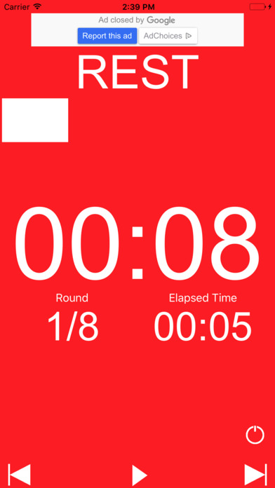 BinFit Timer - Binary Fitness Workout Timer screenshot 3