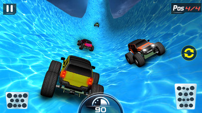 Water Slide Monster Truck Race screenshot 4