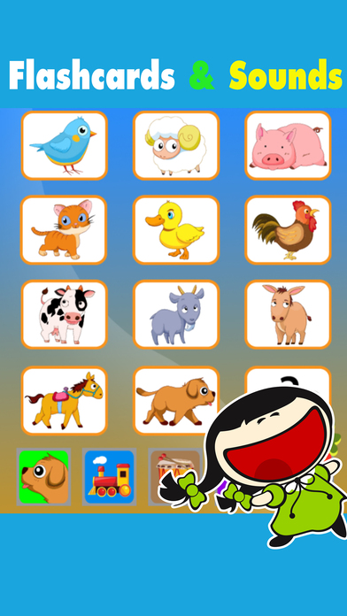Kids funny with preschool learning cards game screenshot 2