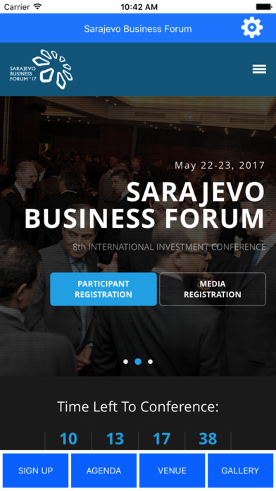 Sarajevo Business Forum screenshot 2