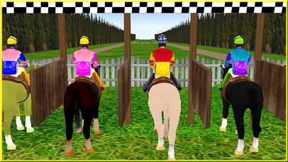 Racing Horse Simulator :  3D Jumping Game screenshot 3