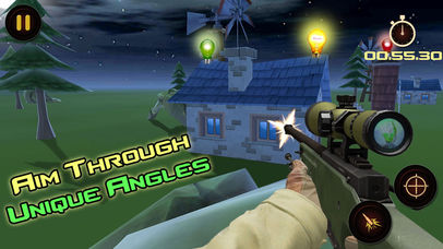 Sniper Bulb Target Shooting Adventure Game 2017 screenshot 4