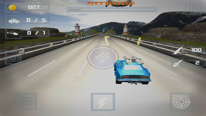Death Racer Car : Extreme Crazy Drive 3d screenshot 4