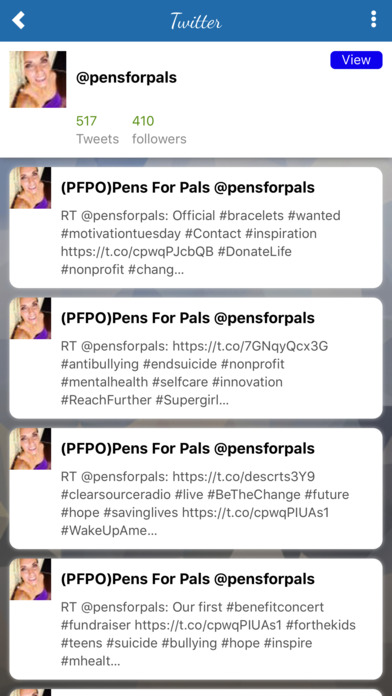 PFPO Pens for Pals Org. screenshot 3