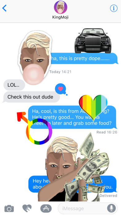 KingMoji - Adonis King Emojis screenshot 4